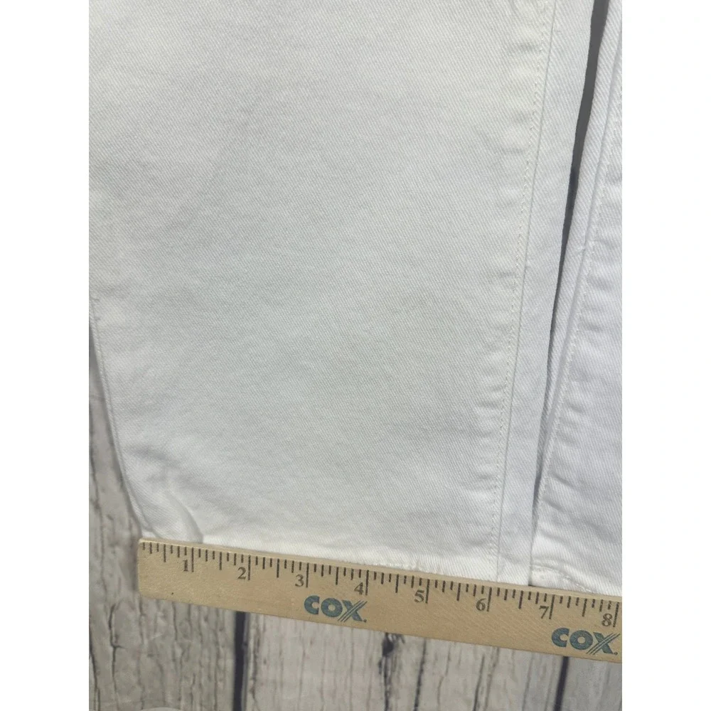 NWT‎ True Religion Rocco Jeans Mens 38x33 Optic White Relaxed Skinny No Flap Y2K